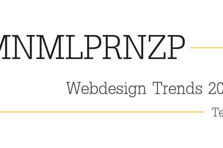 Webdesign Trends 2014
