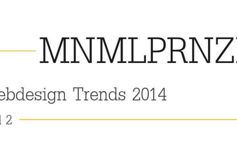 Webdesign Trends 2014