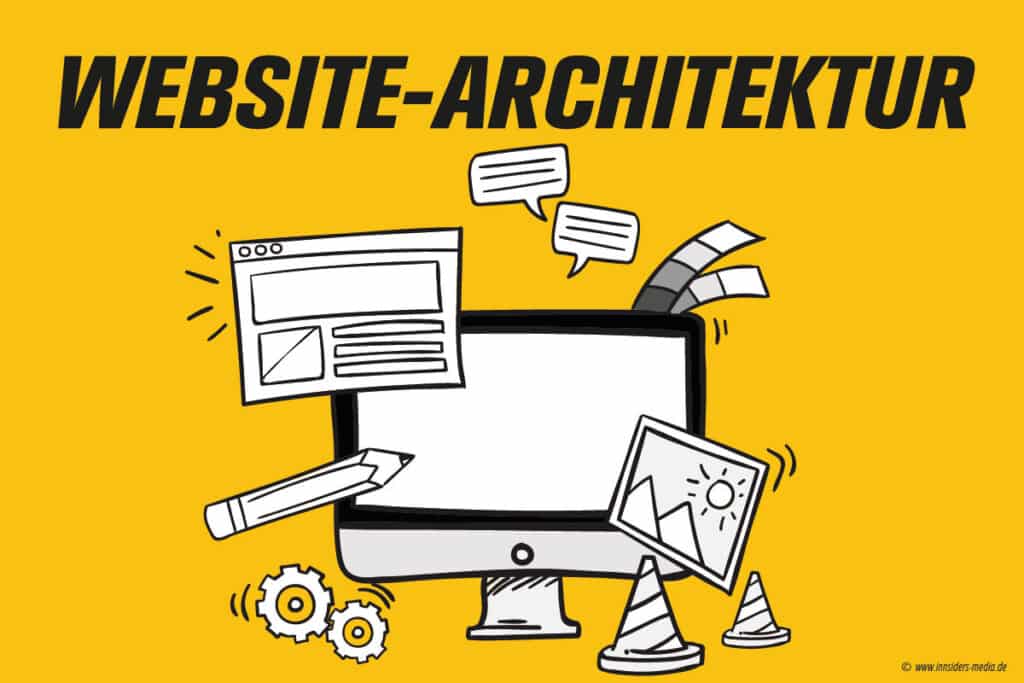 Lexikon Infografik Website Architektur