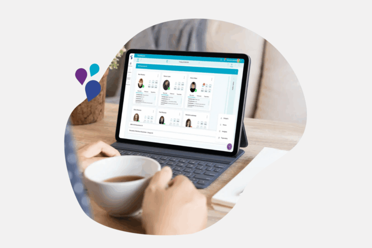 Tabletansicht des sowisDOKU - Mobile Client.